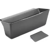 Metaltex 297526000 opvangbak voor keukenafval, Cleantex, grijs