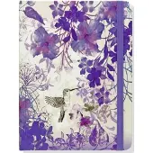 Peter Pauper Press Mid Size notitieboek - Hummingbird - met elastieksluiting - 16x21 cm