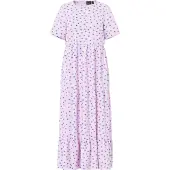 Pieces Jurk 'PCEvie' navy / duifblauw / rosa