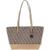 DKNY Bryant Logo Shopper beige/bruin