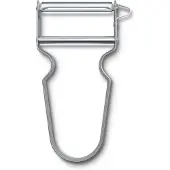 Victorinox REX Peeler – Iconische Dunschiller – Ultra-Scherp – Ergonomisch – Aluminium – Geborsteld