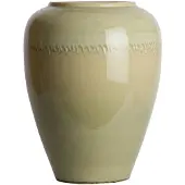 Light & Living VALERIA keramieken vaas lichtgroen crème Ø50x64 cm vaas -