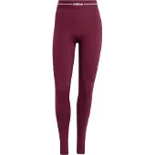 Adidas Sportbroek 'Hyperglam' wijnrood / wit