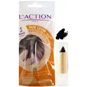 L'Action Paris Hair Cover Stick Zwart 4gr | Uitgroei Bijhouden