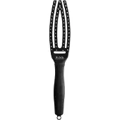 Olivia Garden Fingerbrush Care Iconic Nylon Bristles Black