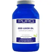 Puro Cod Liver Oil Levertraan/Vitamine D Capsules - 250capsules