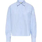 ONLY Blouse 'ONLElowen' blauw / lichtblauw / wit