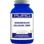 Puro Magnesium Calcium Zink Botten/Spieren 90Capsules
