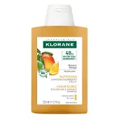 Klorane Al Mango Voedende Shampoo voor Droog Haar 200 ml