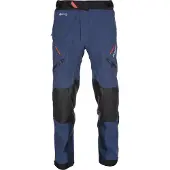 KLIM Kodiak, stoffen broek Gore-Tex ,Donkerblauw/Zwart/Rood ,52