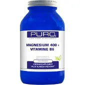 Puro Magnesium 400 + Vitamine B6 Ontspannen Spieren Capsules - 180capsules