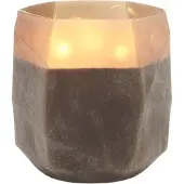 Onno Collection Sage Terre Dark Scented Candle 8x20cm Geurkaars - 1stuks