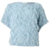 Selected Blouse 'SLFMyline' lichtblauw