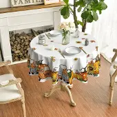 Ce - Tafellaken - Herfstmotief - 140 cm - Plamuur Bescherming