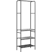 vidaXL Kledingrek Grijs sonoma 60 x 30 x 171 cm Bewerkt hout