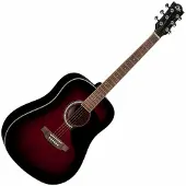 EKO Ranger 6 Red Sunburst Akoestische gitaar