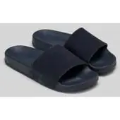 Marc O'Polo Badslippers met labelreliëf