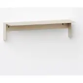TIPTOE Pli Steel Floating Plank 60 cm | Cream White