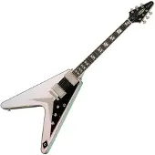 Epiphone Flying V Custom Futura Quicksilver Shift IBGM