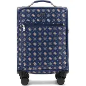 GUESS trolley Silia 18 In 8-Wheeler Navy Logo donkerblauw 53cm