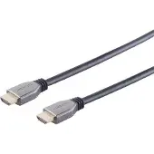 S-Impuls Ultra HDMI Kabel, 10K, Metall, schwarz, 7,5m