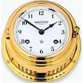 Wempe - CW310010 - Glazen horloge - 150 mm - Messing - Arabische cijfers - BREMEN II