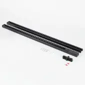 LumenXL 1,5 meter starterset voor 1-fase railverlichting - zwart
