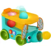 Bright Starts pop & roll safari bus