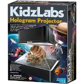 4M Wetenschap En Spel - Maak Een 3D-Hologram Projector - 8 Sjablonen - Bouwpakket - KidzLabs - 8 Jaar