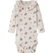 Lil´ Atelier Rompertje/body olijfgroen / pink / rosa