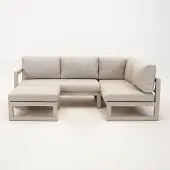 Vita Grosso hoekbank 3 delig rechts beige