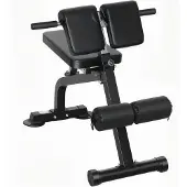 SPORTNOW Roman Chair-Metaal, PE-96,6L x 68B x 69-110H cm-Zwart