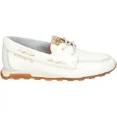 Hispanitas Dames Zinnia pantoffels gebroken wit (36), Leer, Plat, Geen, Casual, Klassiek HV264603