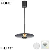 Paul Neuhaus Hanglamp Pure E Vitrum Design Grijs