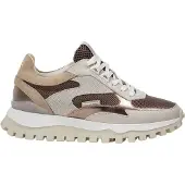 Floris van Bommel Sneakers laag 'Grommi 03' beige / donkerbruin / brons