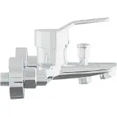 vidaXL Douchemengkraan Chroom G 1 / 2 inches