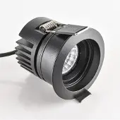 LumenXL 9W inbouwspot Meya met ring 3 - donkergrijs