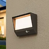 LumenXL Solar wandlamp voor buiten met sensor Gioia