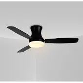 LumenXL Industriële plafondventilator Lorre zwart