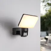 LumenXL Wandlamp voor buiten met verstelbare lichthoek en sensor - Dexter
