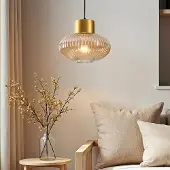 LumenXL Hanglamp Imara met amber glas