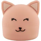Trixie Baby nachtlamp Mrs. Cat - Oplaadbare nachtlamp voor kinderen - 3 lichtsterktes - Met timer