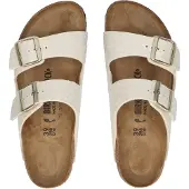 Birkenstock Muiltjes 'Arizona' crème / wolwit