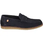 Floris van Bommel Mocassins 'De Krepper 01' donkerblauw