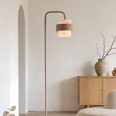 LumenXL Vloerlamp Kodee met melkwit glas - beige
