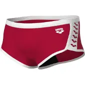 Arena | M Icons Swim Low Waist Short Solid red-white (Maat - 95)