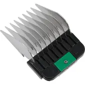 Moser Opzetkam snap on metaal, groen 22mm