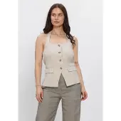 Y.A.S YAS Dames Blazers Yasmilda Sl Vest - Beige - Maat 36