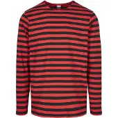 Urban Classics Shirt watermeloen rood / zwart