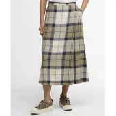 Barbour Dames Ballina Midi rok veelkleurig (S), Casual, Lyocell LSK0161